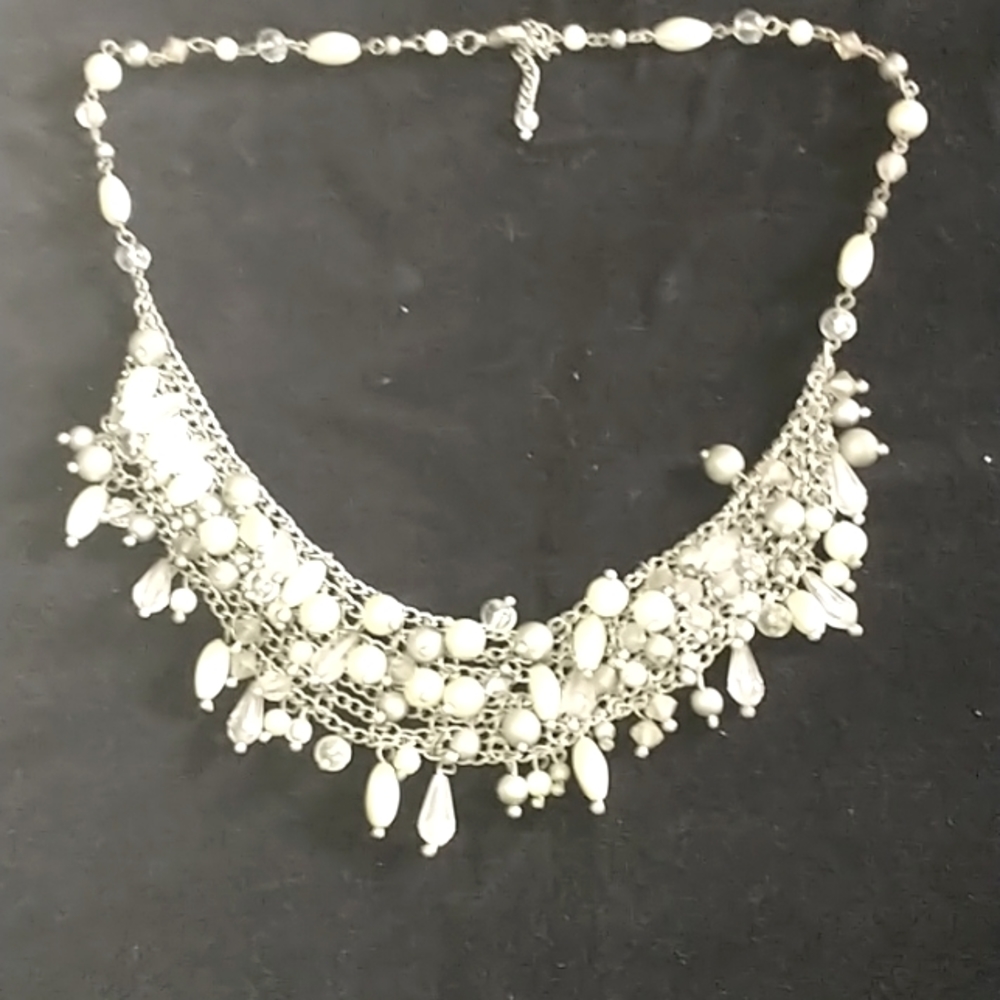 Pearl and Crystal necklace